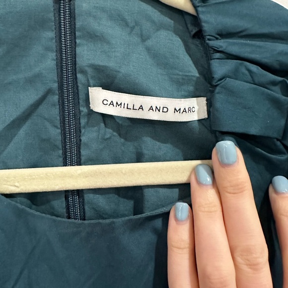 Camilla and Marc Coba Dress- Bottle Green (AU size 8, US size 4) - Picture 5 of 6